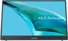 ASUS ZenScreen MB16AHG - LED-skjerm - 15.6 - portabel - 1920 x 1080 Full HD (1080p) @ 144 Hz - IPS - 300 cd/m² - 3 ms - Mini HDMI, 2xUSB-C - svart