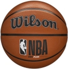 Wilson NBA DRV Plus, Sort, Brun, Hvit, Inne & Ute, Mønster, Unisex, 1 stykker