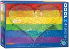 Puslespil Love & Pride - 1000 brikker, 48*68cm