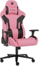 Genesis Nitro 720 - Spillestol - ergonomisk - armlener - T-formet - tipping - roterende - økolær - svart, rosa