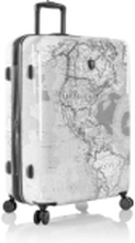 Heys Journey 3G Fashion Spinner 76 cm koffert, svart-hvitt kart