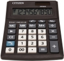 Citizen CMB1001-BK, Lomme, Grunnleggende, 10 sifre, 1 linjer, Batteri/Solcelle, Sort
