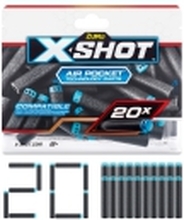 X-Shot Excel 20PK Refill Darts Foilbag