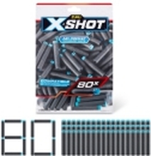 X-Shot Excel 80PK Refill Darts Foilbag