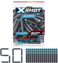 X-Shot Excel 50PK Refill Darts Foilbag