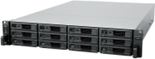 Synology UC3400 - NAS-server - 12 brønner - kan monteres i rack - RAID RAID 0, 1, 5, 6, 10, JBOD, 5 hot spare, 6 hot spare, 10 hot spare, 1 aktiv reservedel, RAID F1, F1 driftsklar reservedel - RAM 16 GB - Gigabit Ethernet / 10 Gigabit Ethernet - iSCSI st