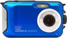 Easypix Aquapix W3027 Wave - Digitalkamera - kompakt - 5.0 MP / 30.0 MP (interpolert) - 1080i - under vannet inntil 3 m - marineblå