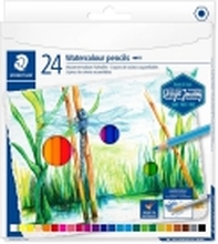 STAEDTLER 146 10C - Vannfargeblyant - assorterte farger (en pakke 24)