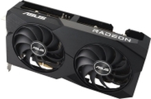 ASUS Dual Radeon RX 7600 8GB - OC Edition - grafikkort - Radeon RX 7600 - 8 GB GDDR6 - PCIe 4.0 - HDMI, 3 x DisplayPort