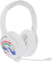 BuddyPhones Cosmos Plus ANC wireless headphones for kids (white)