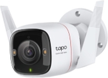 TP-Link Tapo C325WB, IP-sikkerhetskamera, Inne & Ute, Trådløs, CE, FCC, RoHS, RCM, Vegg, Hvit
