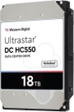 WD Ultrastar DC HC550 WUH721818ALE6L4 - Harddisk - 18 TB - intern - 3,5 - SATA 6 Gb/s - 7200 rpm - buffer: 512 MB