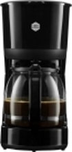 OBH Nordica 2296, Kaffebrygger (drypp), 1,5 l, Malt kaffe, 1000 W, Sort