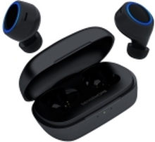 Creative Sensemore Air - True wireless-hodetelefoner med mikrofon - i øret - Bluetooth - aktiv støydemping - svart