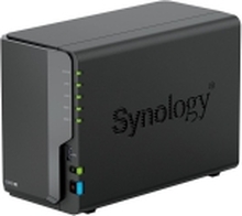 Synology Disk Station DS224+ - NAS-server - RAID RAID 0, 1, JBOD - RAM 2 GB - Gigabit Ethernet - iSCSI støtte