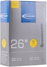 SCHWALBE SV11 EXTRA LIGHT (20-25x559-571) Presta (Removable core) 60 mm Made of 20% recycled old tubes,