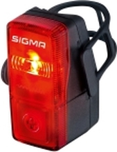 SIGMA Rear light Cubic Flash Red 2xAAA, The Cubic Flash is the indispensable companion for those who are on the road a while longer. The la,