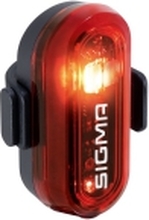 SIGMA Rear light Curve Red 2 x AAA, With an extremely long burn time of 29 hours and a very sportive look, this battery rear light spic,