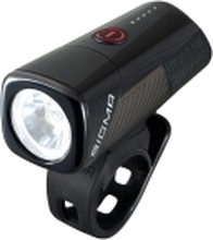 SIGMA Front light Buster FL 400 Black Li-Ion, An all-rounder with 400 lumens at 120 metres, it gives a good view of nearby roads and pathways. Fi, USB