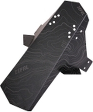 ZÉFAL Mudguard Deflector Lite Front 26 - 29 Black MTB, Polypropylene, Zip ties on fork, (Search tag: Zefal), Discrete and