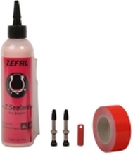 ZÉFAL -- Expired -- Tubeless kit 25 mm Tubeless kit w. sealant 240ml, valves 40mm, tape 25mm/9m