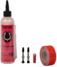 ZÉFAL Tubeless kit 25mm Tubeless kit w. sealant 240ml, valves 40mm, tape 25mm/9m