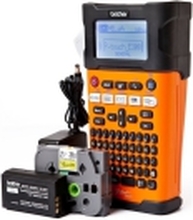 Brother P-Touch PT-E300VP - Etikettmaker - S/H - termotransfer - Rull (1,8 cm) - 180 dpi - inntil 20 mm/sek - kutter - 5 linjers utskrift