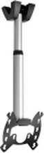 Vogel's Professional PFC 555 - Monteringssett (takplate, stang) - for LCD-skjerm - sølv - skjermstørrelse: 19-42