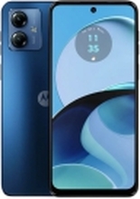 Motorola Moto G14 - 4G smarttelefon - dobbelt-SIM - RAM 4 GB / Internminne 128 GB - microSD slot - LCD-display - 6.5 - 2400 x 1080 piksler (60 Hz) - 2x bakkameraer 50 MP, 2 MP - front camera 8 MP - himmelblå