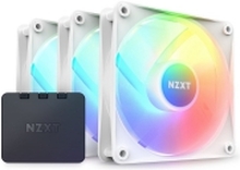 NZXT F Series F120 RGB Core Triple Pack - Kabinettvifte - 120 mm - matt hvit (en pakke 3)