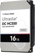 WD Ultrastar DC HC550 WUH721816ALE6L4 - Harddisk - 16 TB - intern - 3,5 - SATA 6 Gb/s - 7200 rpm - buffer: 512 MB