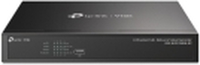 TP-Link VIGI NVR1008H-8P, 8 kanaler, 3840 x 2160 piksler, 8 kanaler, 720p, 1080p, 1920 x 1080, 1680 x 1050, 1440 x 900, 1280 x 1024, 102 4x 768, 1280 x 720, H.264, H.264+, H.265, H.265+