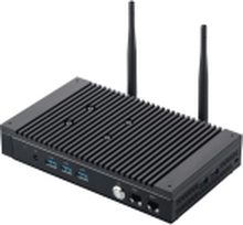 ASUS Mini PC PL64 SC003AN - Barebone - mini-PC - 1 x Celeron 7305 / 1.1 GHz - RAM 8 GB - SSD 256 GB - UHD Graphics - Gigabit Ethernet, Bluetooth 5.2, IEEE 802.11ax (Wi-Fi 6E) WLAN: - Bluetooth 5.2, 802.11a/b/g/n/ac/ax (Wi-Fi 6E) - Win 11 Pro - økosvart