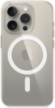 Apple - Baksidedeksel for mobiltelefon - MagSafe-samsvar - polykarbonat - blank - for iPhone 15 Pro