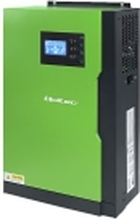 Qoltec - Strømomformer/lader - 48V, MPPT, Sinus, hybrid solar inverter - AC 230 V - 5.5 kW - svart/grønn