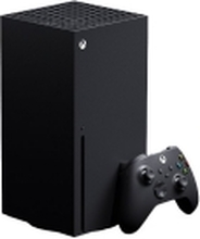 Microsoft Xbox Series X + Diablo IV - spillkonsoll, musta