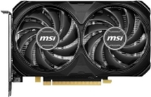 MSI GeForce RTX 4060 Ti VENTUS 2X BLACK 16G OC - Grafikkort - GeForce RTX 4060 Ti - 16 GB GDDR6 - PCIe 4.0 x16 - HDMI, 3 x DisplayPort - svart