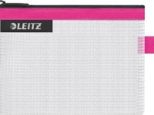 LEITZ glidelåsveske WOW Traveler, størrelse S, rosa vannavstøtende, for daglig oppbevaring av - 1 stk (4024-00-23)