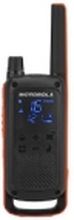 Motorola Talkabout T82 Quad Case Walkie-Talkies, Profesjonell mobilradio (PMR), 16 kanaler, 446 - 446.2 MHz, 10000 m, LED, Micro-USB