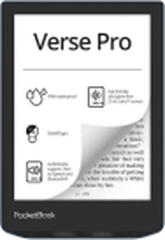 PocketBook Verse PRO - eBook-leser - Linux 3.10.65 - 16 GB - 6 16 grånivåer (4-bts) E Ink Carta (1072 x 1448) - berøringsskjerm - Bluetooth, Wi-Fi - asur