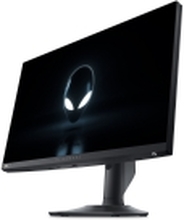 Alienware 500Hz Gaming Monitor AW2524HF - LED-skjerm - gaming - 25 (24.5 synlig) - 1920 x 1080 Full HD (1080p) @ 480 Hz - Fast IPS - 400 cd/m² - 1000:1 - HDR10 - 0.5 ms - HDMI, 2xDisplayPort - Dark Side of the Moon - BTO - med 3 års Advanced Exchange Basi