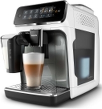 Philips Series 3200 EP3249 - Automatisk kaffemaskin med melkeskummer - 15 bar - hvit