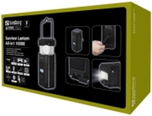 Sandberg Survivor Lantern - Strømbank - 10000 mAh - 37 Wh - 2 A (USB)