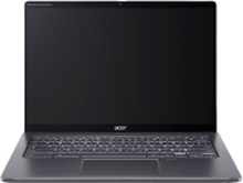 Acer Chromebook Spin 714 CP714-2WN - Flippdesign - Intel Core i3 - i3-1315U / inntil 4.5 GHz - Chrome OS - UHD Graphics - 16 GB RAM - 256 GB SSD - 14 IPS berøringsskjerm 1920 x 1200 - 802.11a/b/g/n/ac/ax (Wi-Fi 6E) - stålgrå - kbd: Nordisk