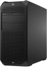 HP Workstation Z4 G5 - Tower - 4U - 1 x Xeon W3-2425 / inntil 4.4 GHz - RAM 32 GB - SSD 1 TB - NVMe, TLC - ingen grafikk - Gigabit Ethernet - Win 11 Pro - monitor: ingen - svart - Smart Buy - med HP 3-års Onsite Hardware Support for Workstation