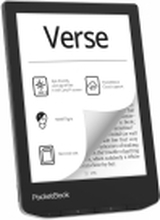 PocketBook Verse - eBook-leser - Linux 3.10.65 - 8 GB - 6 16 grånivåer (4-bts) E Ink Carta (758 x 1024) - berøringsskjerm - microSD-spor - Wi-Fi - sterk blåfarge