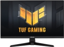 ASUS TUF Gaming VG27AQL3A - LED-skjerm - gaming - 27 - 2560 x 1440 QHD @ 180 Hz - Fast IPS - 400 cd/m² - 1000:1 - HDR10 - 1 ms - 2xHDMI, DisplayPort - høyttalere - svart