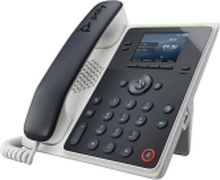Poly Edge E100 - VoIP-telefon med anrops-ID/samtale venter - treveis anropskapasitet - SIP, SDP