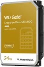 WD Gold - Harddisk - Enterprise - 24 TB - intern - 3.5 - SATA 6Gb/s - 7200 rpm - buffer: 512 MB
