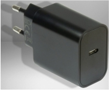 Inter-Tech PD-2020 - Strømadapter - small - 20 watt - 3 A - PD 2.0, PD 3.0, Apple 2.4A, Quick Charge 3.0 (24 pin USB-C)
